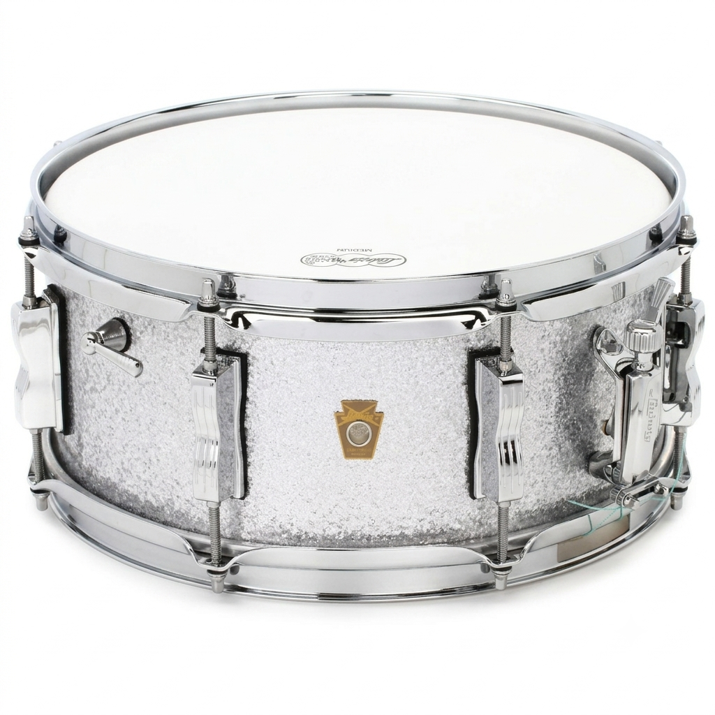 CAJA JAZZ FESTIVAL 14"X5,5" - SILVER SPARKLE
